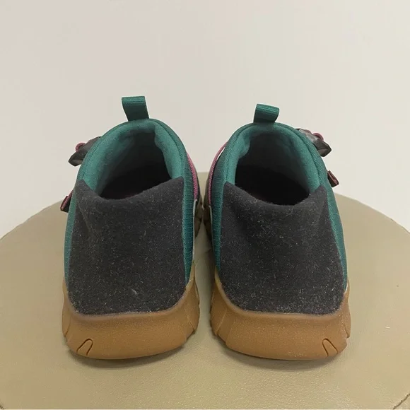 Teva Women's Teal and Magenta Mules - Picture 4 of 8